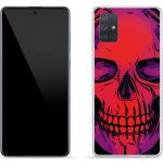 Pouzdro mmCase Gelové Samsung Galaxy A71 - lebka – Zboží Mobilmania