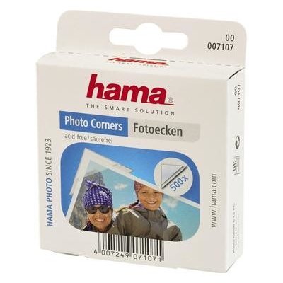 Hama fotorůžky - transparentní, samolepící (500ks) – Hledejceny.cz