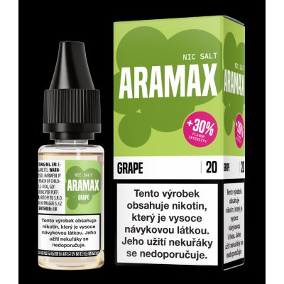 Ritchy Aramax Salt Grape 10 ml 20 mg – Zbozi.Blesk.cz