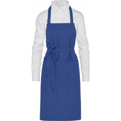 SG Accessories Bistro Ex JASSZ Bistro Hrubá keprová zástěra Lisbon s velkou přední kapsou modrá královská – Hledejceny.cz