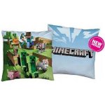 Halantex Oboustranný polštář Minecraft Farma 40x40 – Zboží Dáma
