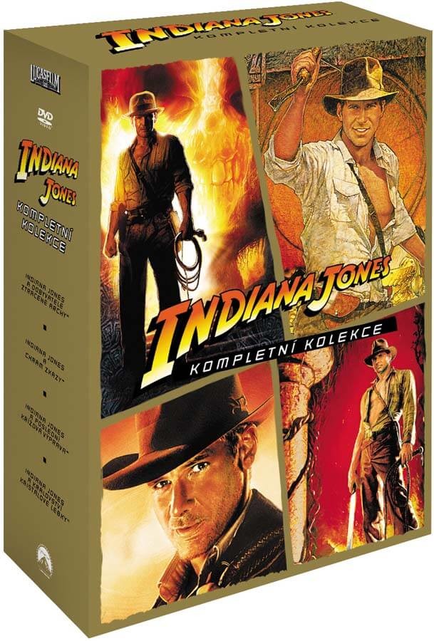 Indiana jones kolekce DVD