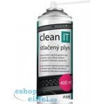 Clean IT stlačený vzduch 400ml – Zboží Dáma