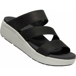 Keen dámské pantofle Ellecity Slide Women Black/Drizzle black/drizzle