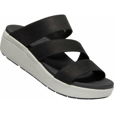 Keen dámské pantofle Ellecity Slide Women Black/Drizzle black/drizzle – Hledejceny.cz