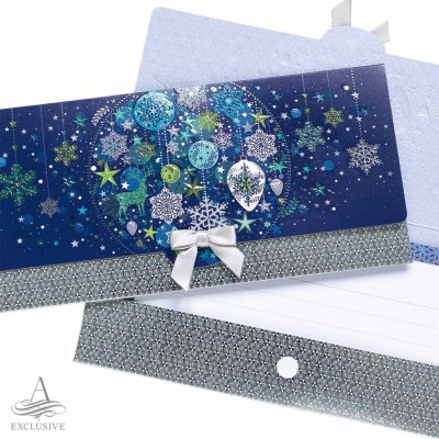 ARGUS Obálka na peníze vánoční luxusní 81-6043 – Zboží Dáma