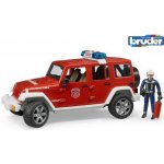 Bruder 2528 Jeep Wrangler požární s figurkou – Hledejceny.cz