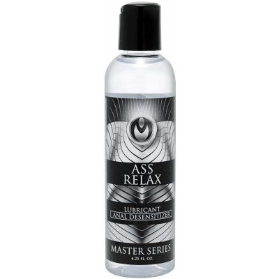 Master Series Ass Relax znecitlivující anální lubrikant 120 ml – Zboží Mobilmania