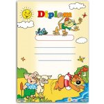 MFP paper Dětský diplom A4 MFP DIP04-Y01 Disney Mickey – Zboží Dáma