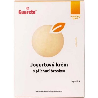 Guareta jogurtový krém v prášku broskev 3 x 54 g – Zboží Dáma