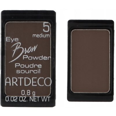 Artdeco Eyebrow pudr na obočí 5 Medium 0,8 g – Zboží Dáma