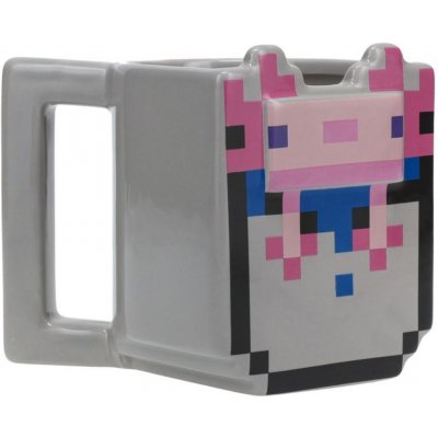 OEM 3D keramický hrnek Minecraft Axolotl 400 ml – Zbozi.Blesk.cz