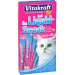 Vitakraft Liquid snack Omega 3 losos 6 x 15 g – Zbozi.Blesk.cz