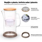 Lauben Glass Water Filter Jug 32GW – Hledejceny.cz