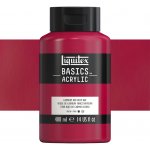 Liquitex Basics akrylová barva cadmium red deep hue 400 ml – Sleviste.cz