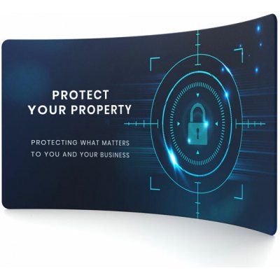 Jansen Display Zaoblená stěna Zipper-Wall Curved Basic 400x230cm, 4000 x 2300 mm – Zboží Živě