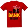 Pánské Tričko Tričko s potiskem Big Bank Theory pánské červená