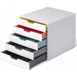 VARICOLOR Box zásuvkový 5 přihrádek šedý – Sleviste.cz