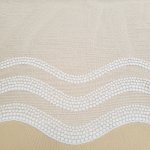 Žakárová záclona TEČKY bílá 150 cm – Hledejceny.cz