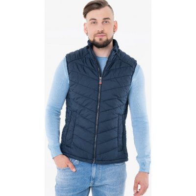 Tom Tailor pánská vesta 1029158.XX.10 col. 10668 tmavě modrá – Sleviste.cz
