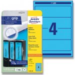 Avery Zweckform L4767-20 Barevné etikety na pořadače 61x192 mm 80 ks modré – Zboží Dáma