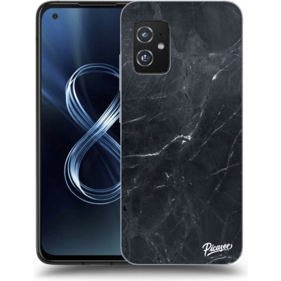 Pouzdro Picasee silikonové Asus Zenfone 8 ZS590KS - Black marble čiré – Zboží Mobilmania