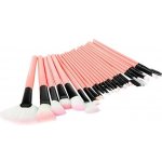 Verk 24379 Sada kosmetických štětců v růžovém pouzdře 24 ks – Zboží Mobilmania