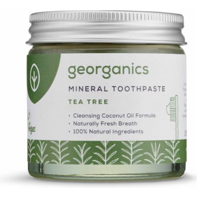 Georganics bez fluoridu Tea Tree 60 ml – Hledejceny.cz