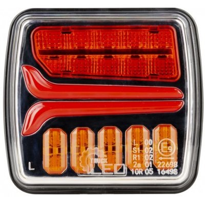 Svítilna zadní sdružená LED 12V, P-BL/BR/KO/RZ (L1869) – Hledejceny.cz