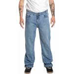 Meatfly pánské rifle Justyn Reborn Dirty washed denim modrá – Sleviste.cz