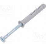 FISCHER 048788 Hmoždinka; se šroubem; 6x40; pozinkovaná ocel; N; 100ks; 6mm – Hledejceny.cz