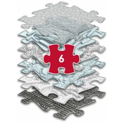 Muffik - set ortopedických podlah Zimní 6 ks – Zboží Dáma