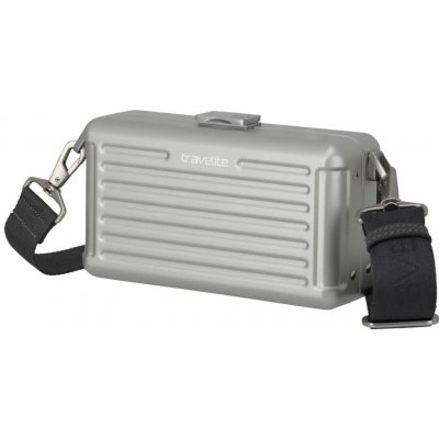 Travelite Next Minicase TRAVELITE-79804-56 Silver – Zboží Dáma