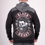 BLACK HEART BEARD SKULL Černá – Hledejceny.cz