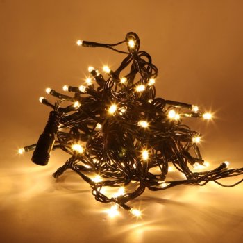 DecoLED Sada osvětlení na vánoční stromek 20 m teple bílé LED