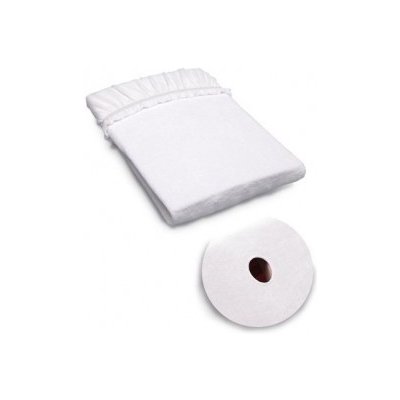 PINO Napínací prostěradlo s otvorem na obličej bílé 195x80 – Zboží Mobilmania