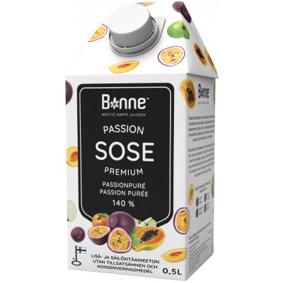 Bonne Ovocné pyré Marakuja mučenka 0,5 l – Sleviste.cz