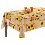 Sanem Plastik 1433 PVC ubrus Florista slunečnice pytlovina role béžová role 20 m 140x2000cm – Zboží Dáma