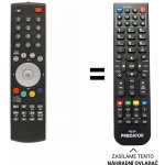 Dálkový ovladač Predátor Toshiba 29VH56G – Zboží Živě