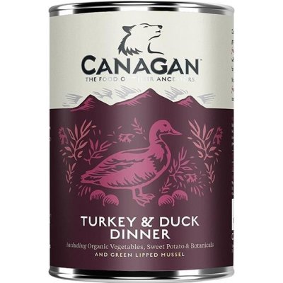 Canagan Dog konz. - Krůta a Kachna 400 g