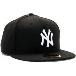 New Era 59FIFTY MLB Basic New York Yankees Fitted Black / White Log i Fitted Caps