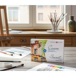 Sonet 16 karton Nevskaya Palitra akvarel malba kostička – Zboží Dáma