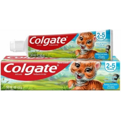 Colgate DĚTSKÁ TIGER 2-5 LET 50 ml – Hledejceny.cz