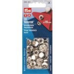 Knoflík stiskací ANORAK - PRYM průměr 15 mm varianta nikl – Zboží Dáma