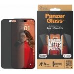 PanzerGlass Privacy Apple iPhone 15 Pro s instalačním rámečkem P2810 – Sleviste.cz