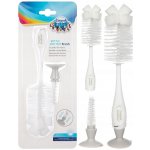 Canpol babies kartáč na čištění lahví a dudlíků s přísavkou zelená bílá – Zboží Mobilmania