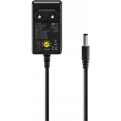 Univerzální napájecí adaptér 11 koncovek 3V - 12V max. 18W A – Zboží Mobilmania