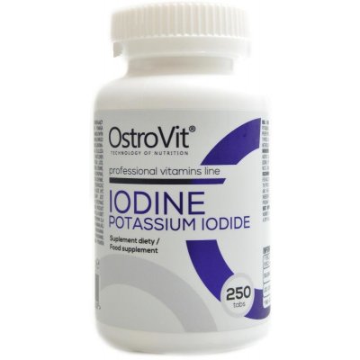 Ostrovit Iodine potassium 250 tablet draslík s jodem
