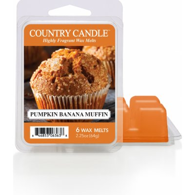 Country Candle Pumpkin Banana Muffin Vonný Vosk 64 g – Hledejceny.cz