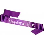 Svatební šerpa ROZLUČKOVÁ PARTY Nevěsta Fialová – Zboží Dáma